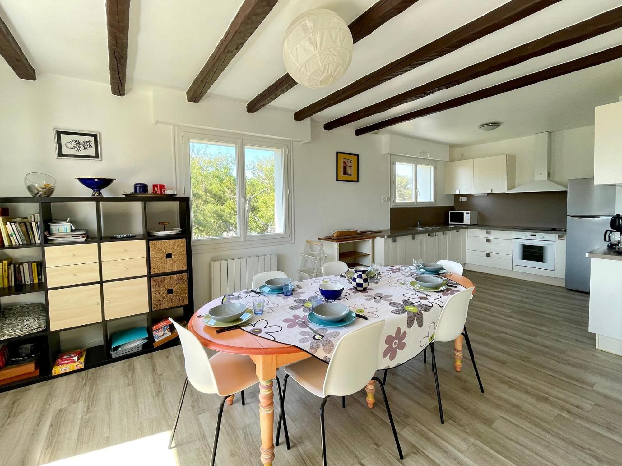 Maison Familiale Au Calme, Proche Plage, 9 Couchages, Terrasses, Wifi, Garage Velo - Bretignolles-Sur-Mer - Fr-1-231-203 מראה חיצוני תמונה