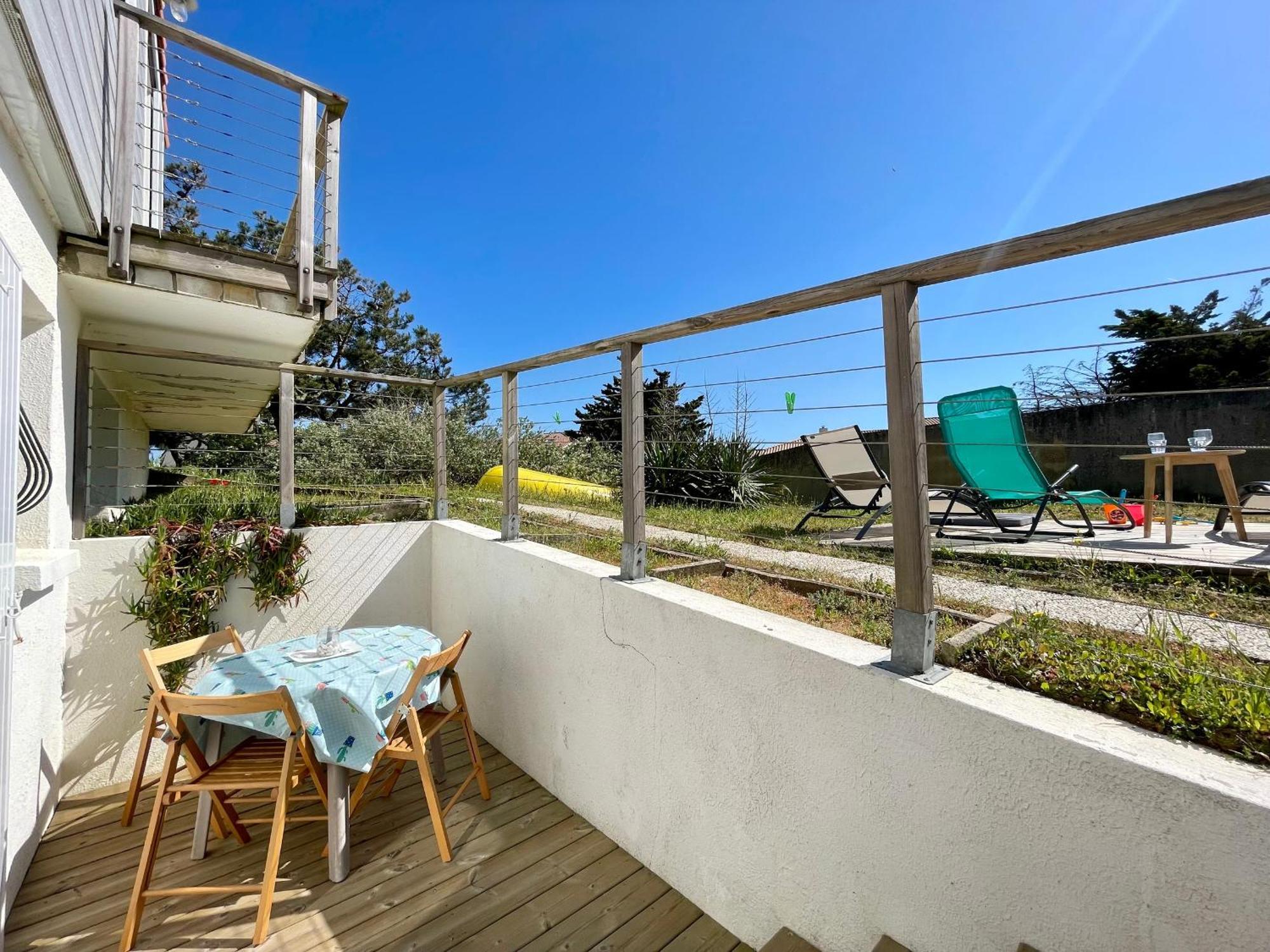 Maison Familiale Au Calme, Proche Plage, 9 Couchages, Terrasses, Wifi, Garage Velo - Bretignolles-Sur-Mer - Fr-1-231-203 מראה חיצוני תמונה