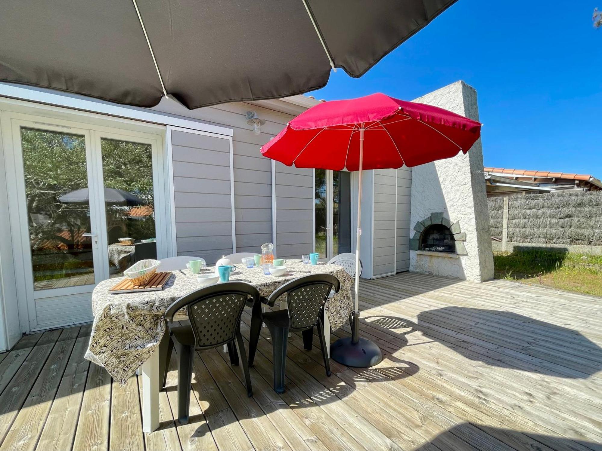 Maison Familiale Au Calme, Proche Plage, 9 Couchages, Terrasses, Wifi, Garage Velo - Bretignolles-Sur-Mer - Fr-1-231-203 מראה חיצוני תמונה