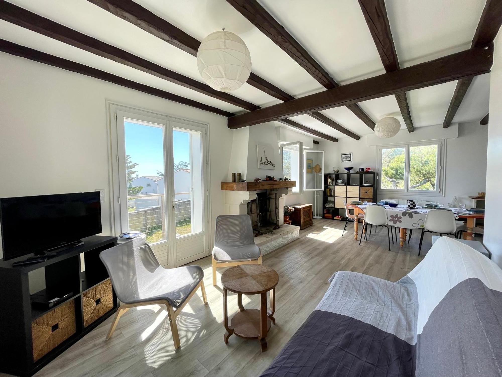 Maison Familiale Au Calme, Proche Plage, 9 Couchages, Terrasses, Wifi, Garage Velo - Bretignolles-Sur-Mer - Fr-1-231-203 מראה חיצוני תמונה