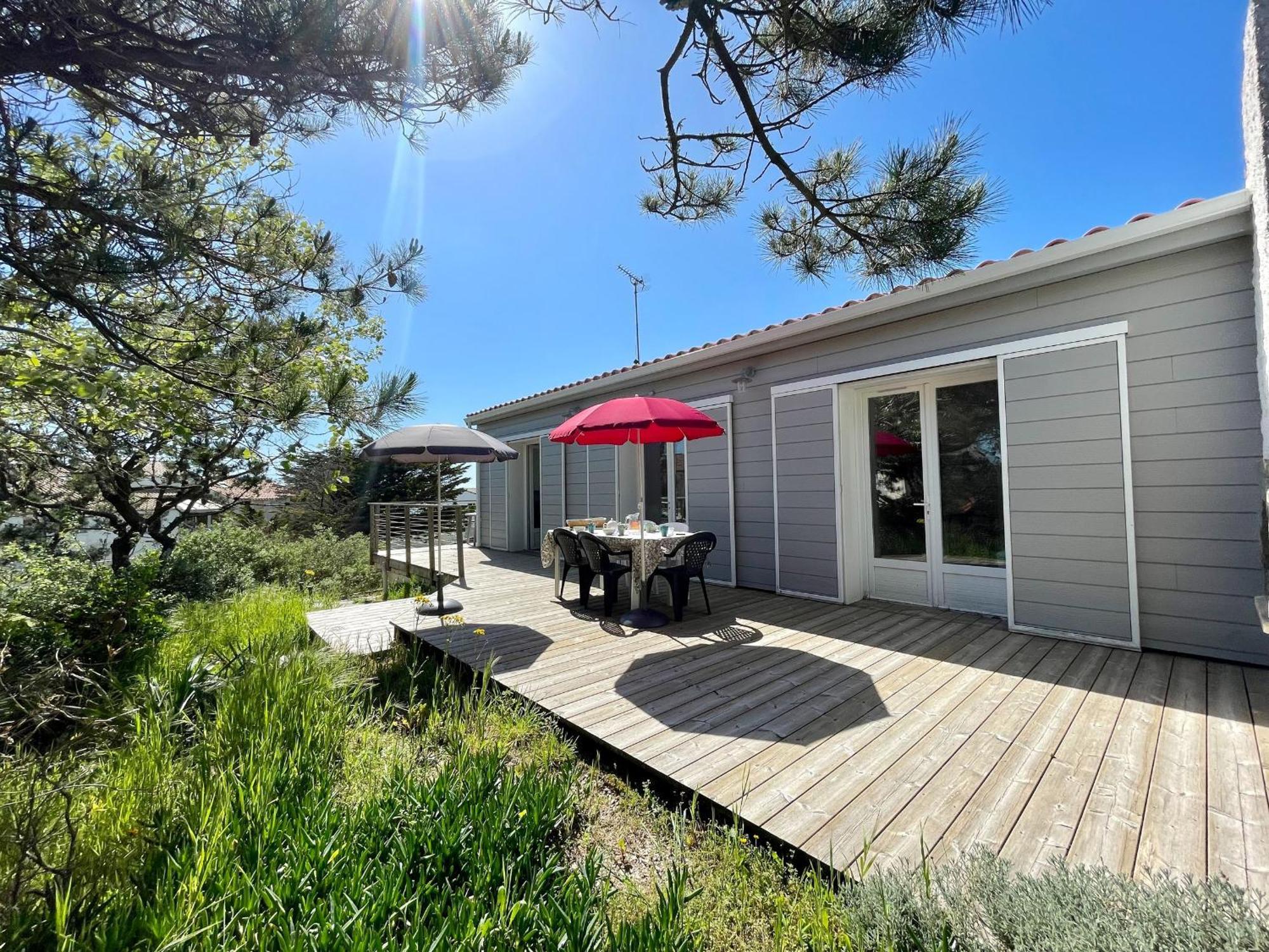 Maison Familiale Au Calme, Proche Plage, 9 Couchages, Terrasses, Wifi, Garage Velo - Bretignolles-Sur-Mer - Fr-1-231-203 מראה חיצוני תמונה