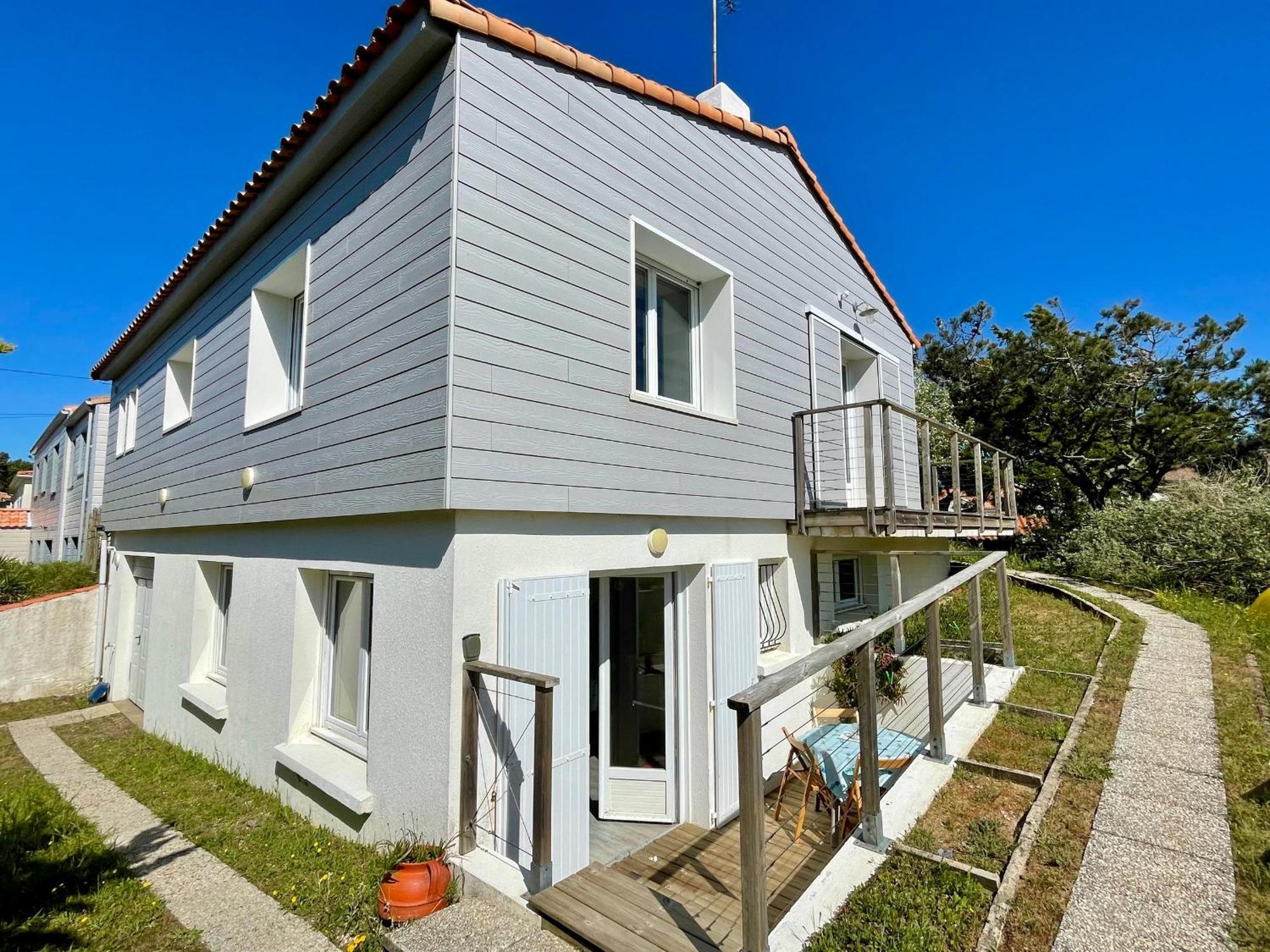 Maison Familiale Au Calme, Proche Plage, 9 Couchages, Terrasses, Wifi, Garage Velo - Bretignolles-Sur-Mer - Fr-1-231-203 מראה חיצוני תמונה